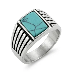 Anello Silver Pietra Turchese