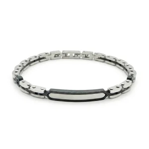 Modello Bracciale Piastrina Link
