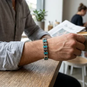 Bracciale Modula Turchese